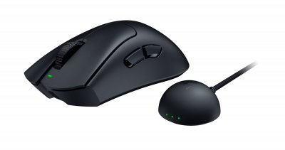 RAZER DeathAdder V4 Pro Noir - Souris Esports Ergonomique Sans Fil Legere 63g, Focus Pro 30K 