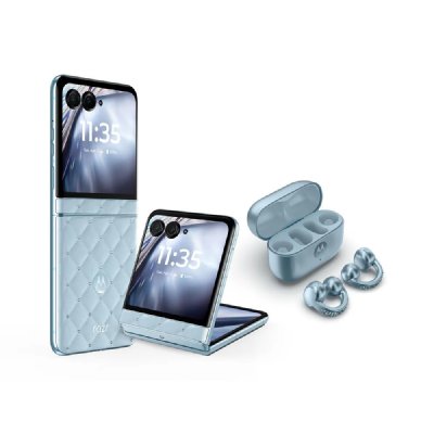 MOTOROLA Razr60 8 256 et Buds loop Collection Swarovski