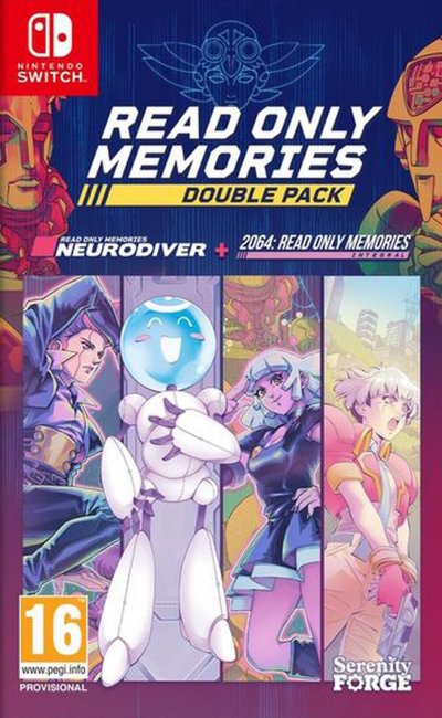 [NUMSKULL] Read Only Memories Double Pack (2064 + Neurodiver) SWITCH 