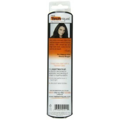 REAL TECHNIQUES  Pinceau Visage Professionnel - Packaging Peut Varier