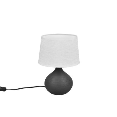 DEFIBRICO Reality - Lampe Martin Brun 1x40W E14 - Marron Bois Bronze Rouille