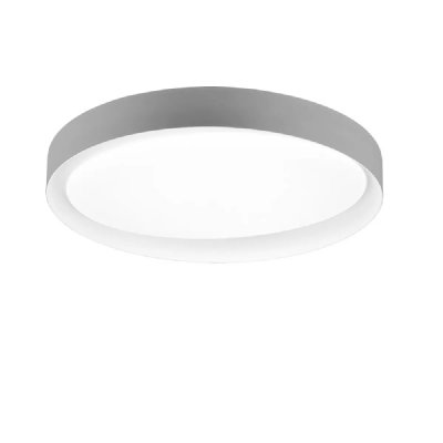 LUMIERE Reality Leuchten Plafonnier LED Zeta tunable white, gris/dor&eacute;