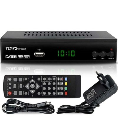 JASLEN R&eacute;cepteur TNT HD H.265 Nouvelle norme - Terrestre - HDMI et P&eacute;ritel / Fonction PVR enregistrement