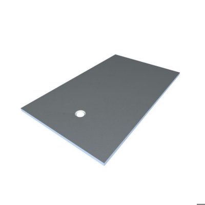 WEDI Receveur &agrave; carreler Fundo Primo, &eacute;coulement excentr&eacute;e, 160 x 100