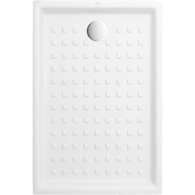 VILLEROY & BOCH Receveur O.NOVO extra plat - rectangulaire - Dimensions : 120 X 80 cm - Couleur : BLANC 