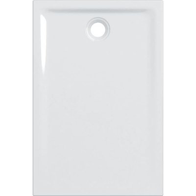 GEBERIT Receveur Prima 140x80x4.5cm - Allia - Blanc - &agrave; poser et-ou &agrave; encastrer