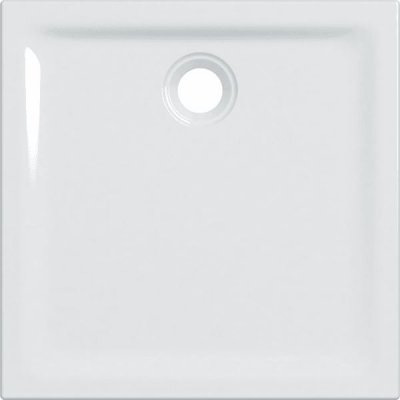 GEBERIT Receveur Prima ultra-plat &agrave; poser -  - 90x90cm - Traitement antigliss PN 18