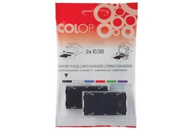 COLOP Recharge d'encre  E20 pour tampon Printer 20 - rouge - bo&icirc;te de 2