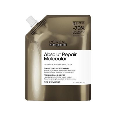 L OREAL PROFESSIONNEL Recharge shampooing Absolut Repair Molecular L'Or&eacute;al Professionnel 500ml