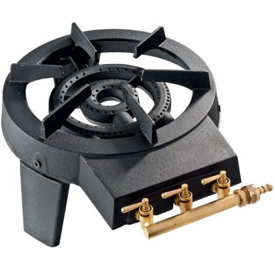 WERKA PRO R&eacute;chaud &agrave; gaz Werkapro 3 robinets en fonte 8000w  kW 