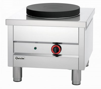 BARTSCHER R&eacute;chaud Electrique sur pieds - 1 plaque - 5 kW - E 1K500 - - - Acier inoxydable 570x590x515mm