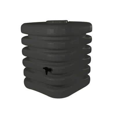 BELLI R&eacute;cup&eacute;rateur d'eau de pluie JARDIN Cubique anthracite 1000 L