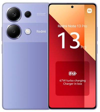 XIAOMI Redmi Note 13 Pro (4G) 256 Go, Lavande, D&eacute;bloqu&eacute; - Neuf