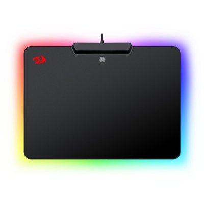 REDRAGON  Epeius RGB P009 Tapis de souris de jeu Noir, Translucide - Neuf
