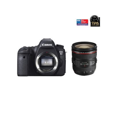 CANON Reflex EOS 6D + Obj.  EF IS USM 24 -70 mm f/4.0 Macro s&eacute;rie L