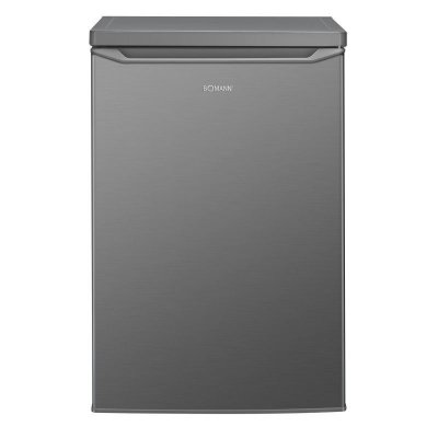 BOMANN R&eacute;frig&eacute;rateur 126l Inox Classe C  Vs7258-inox