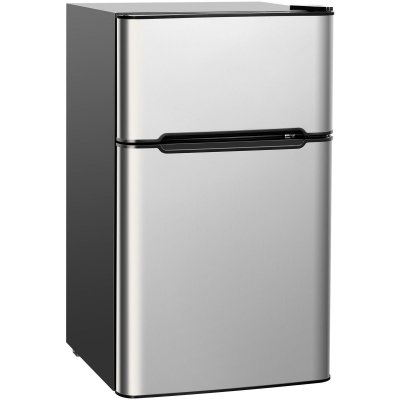 R&eacute;frig&eacute;rateur &agrave; Double Porte 90 L 48.5 x 49.5 x 86 cm Gris