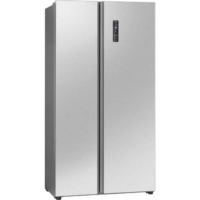 BOMANN R&eacute;frig&eacute;rateur am&eacute;ricain avec cong&eacute;lateur 442L Inox  SBS7344-Inox