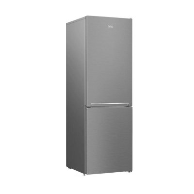 BEKO R&eacute;frig&eacute;rateur combin&eacute; 60cm 324l ventil&eacute; m&eacute;tal bross&eacute; - RCNA366K40XBN