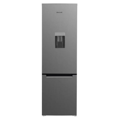 BRANDT R&eacute;frig&eacute;rateur combin&eacute;  BC8027EXD - 2 portes - 260L - L55 cm - Silver 