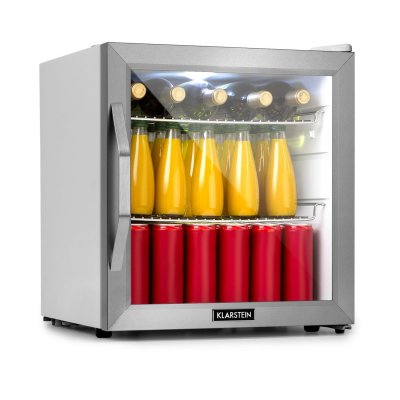 KLARSTEIN R&eacute;frig&eacute;rateur compact  Beersafe L - 47L - LED - Porte vitr&eacute;e blanc