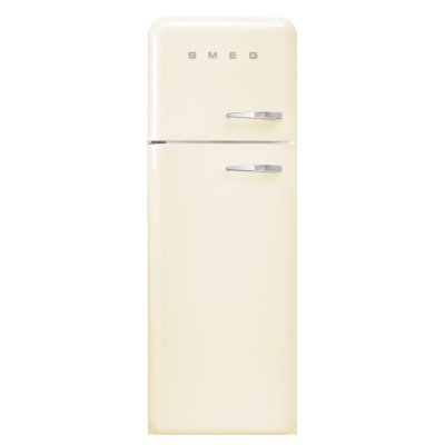 SMEG R&eacute;frig&eacute;rateur cong&eacute;lateur &agrave; poser  FFAB30LCR6 cr&egrave;me - 222L / 72L - H.181,5cm x L.68,5cm x P.86cm