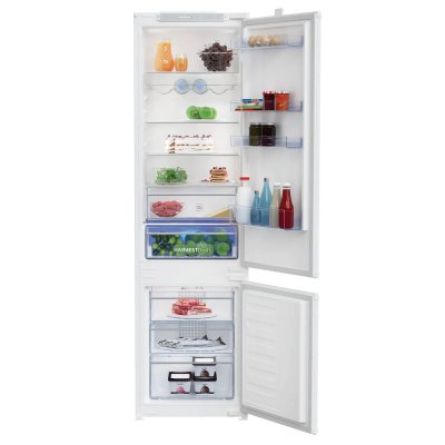 BEKO R&eacute;frig&eacute;rateur cong&eacute;lateur encastrable BCHA306E4SN, 289 L, semi No Frost, Niche 194 cm