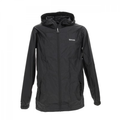 REGATTA  Homme Pack It Jkt Iii Veste imperm able, Noir, M EU