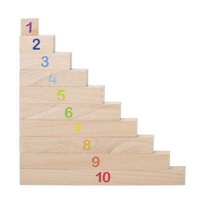 GOKI R&eacute;glette de calcul en bois 36 &eacute;l&eacute;ments