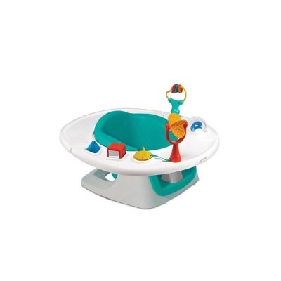 SUMMER INFANT Rehausseur superseat b&eacute;b&eacute; 4en1 - Activit&eacute;s, plateau amovible, positionneur de si&egrave;ge r&eacute;glable - Bleu