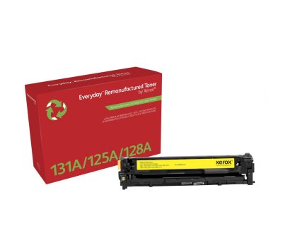 XEROX Remanufactur&eacute; Everyday Toner Jaune de  pour HP 131A (CF212A), Capacit&eacute; standard