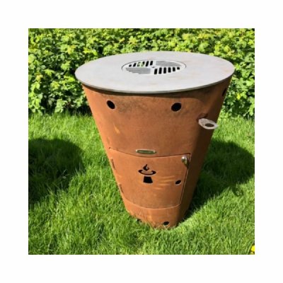 REMUNDI  - Barbecue brasero en acier Ceasar 