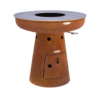 REMUNDI  - Barbecue brasero en acier Nero 83 x 83 cm (DxH) 