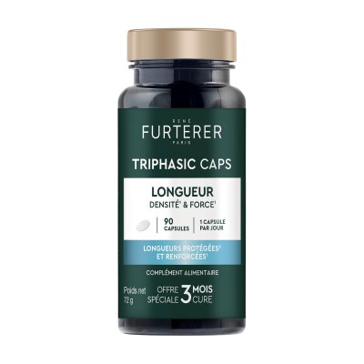 RENE FURTERER Triphasic caps - Longueur, Densit&eacute; et Force x90 capsules