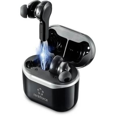  Renkforce RF-4599066 casque Sans fil Ecouteurs Appels/Musique Bluetooth Noir