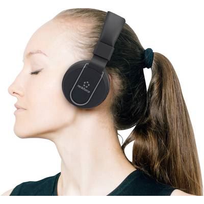  Renkforce RF-BTK-100 Bluetooth Hi-Fi Micro-casque st&eacute;r&eacute;o supra-aural micro-casque, pliable gris-noir