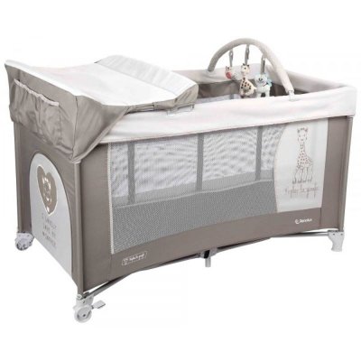  RENOLUX Lit parapluie Optic Z - Sophie la Girafe So Chic