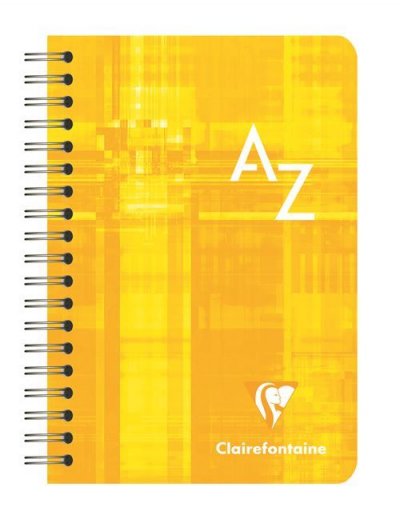 CLAIREFONTAINE Repertoire spirales  9x14 petit carreaux 90g 100p
