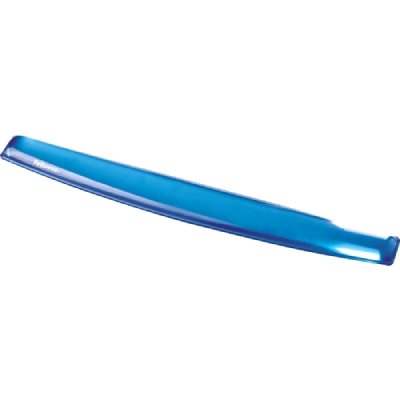 FELLOWES Repose-poignets  Crystal Gel pour clavier Bleu 
