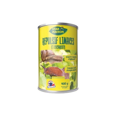 STAR JARDIN R&eacute;pulsif escargots, limaces - granul&eacute;s - 400 g - 