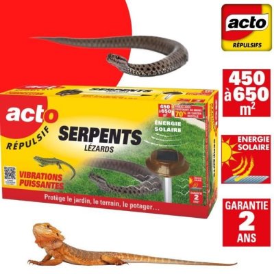GENERIQUE R&eacute;pulsif serpents et l&eacute;zards - vibrations
