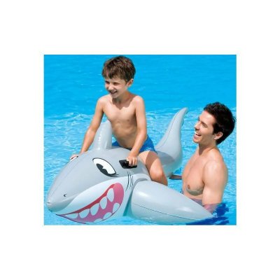 BESTWAY Requin gonflable XXL 185cm flottant