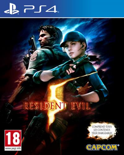 Resident evil 5 jeu ps4