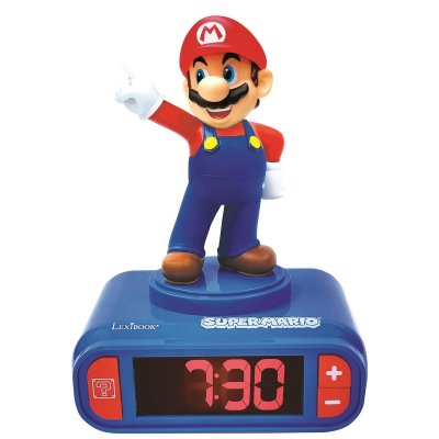 LEXIBOOK R&eacute;veil pour enfants  Super Mario avec effets sonores