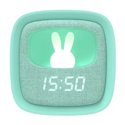 MOB R&eacute;veil veilleuse tactile Billy Clock - turquoise ility on Board