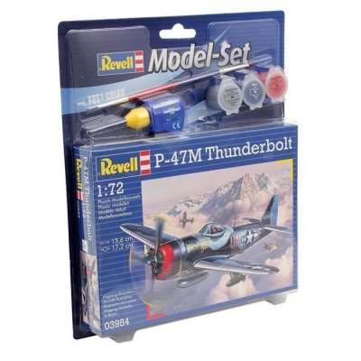 REVELL  - 63984 - Maquette - Model Set P-47M Thunderbolt