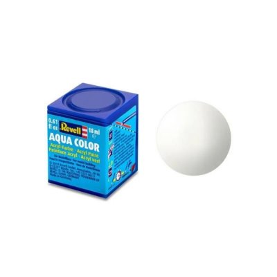 REVELL  Aqua Color aquarelle blanche brillante 18ml