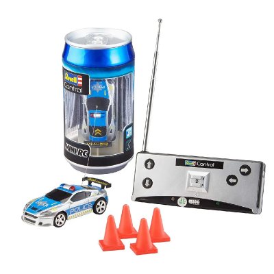 REVELL CONTROL  - Mini RC Voiture de Police radiocommand&eacute;, 23559, Blanc