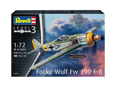 REVELL - Focke Wulf FW190 F-8 Maquette Avion, 03898