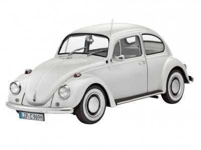 REVELL  kit mod&egrave;le 1VW Beetle Limousine:24 blanc 125 pi&egrave;ces